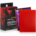 BCW Spectrum Iridian Matte Sleeves Red