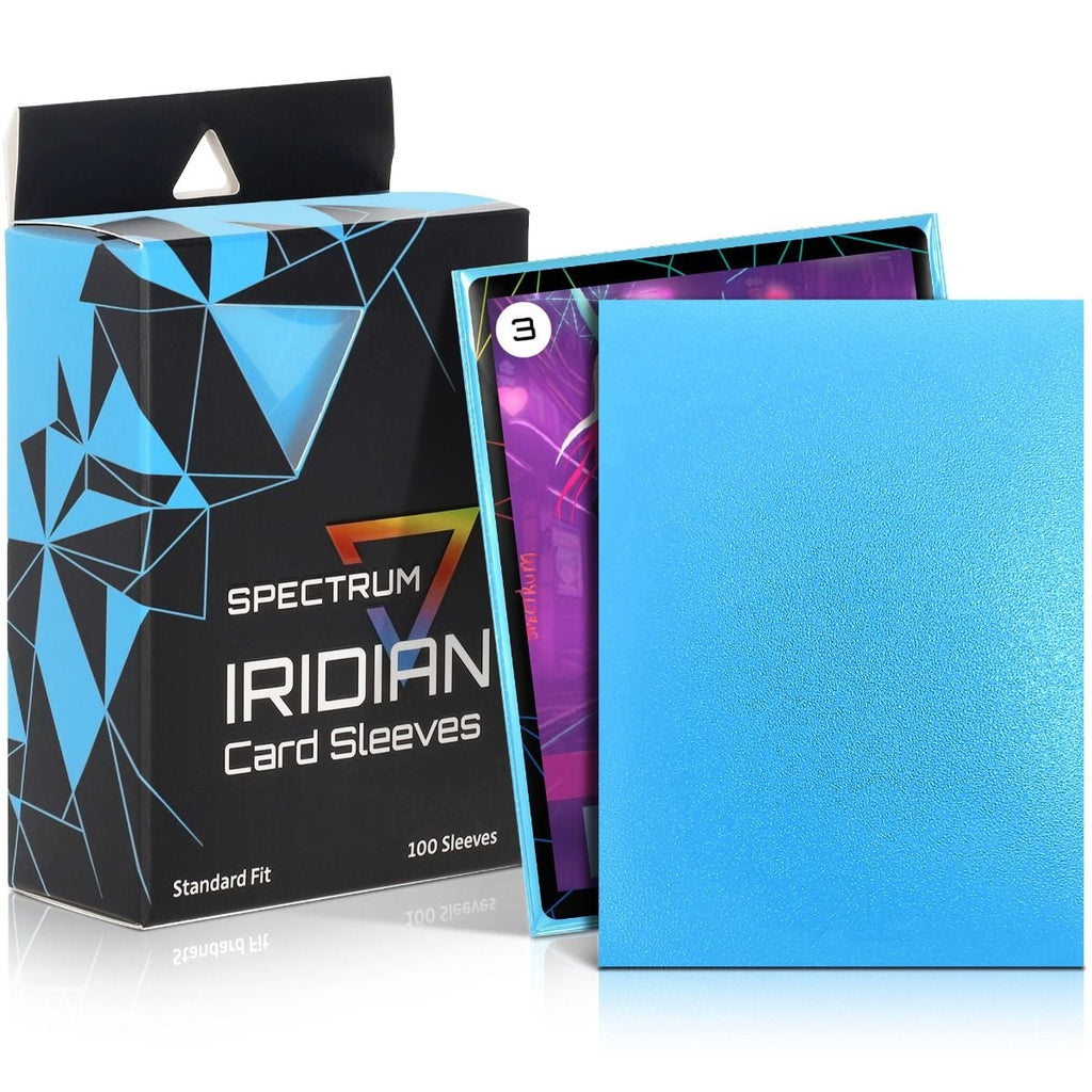 BCW Spectrum Iridian Matte Sleeves Sky Blue
