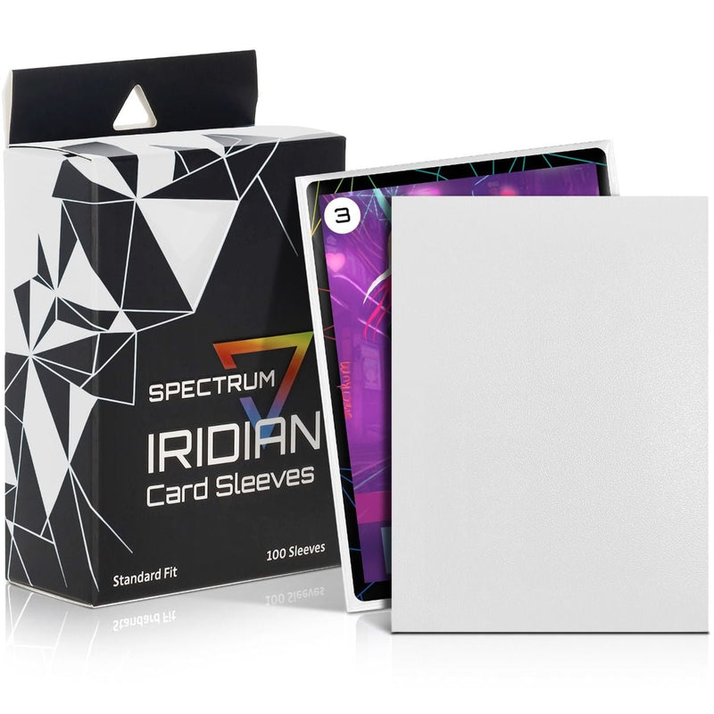 BCW Spectrum Iridian Matte Sleeves White