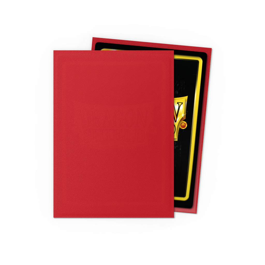 Dragon Shield Matte Sleeves Crimson