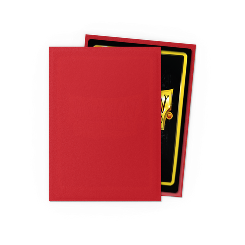 Dragon Shield Matte Sleeves Crimson