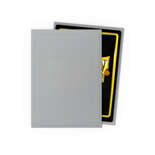 Dragon Shield Matte Sleeves Silver